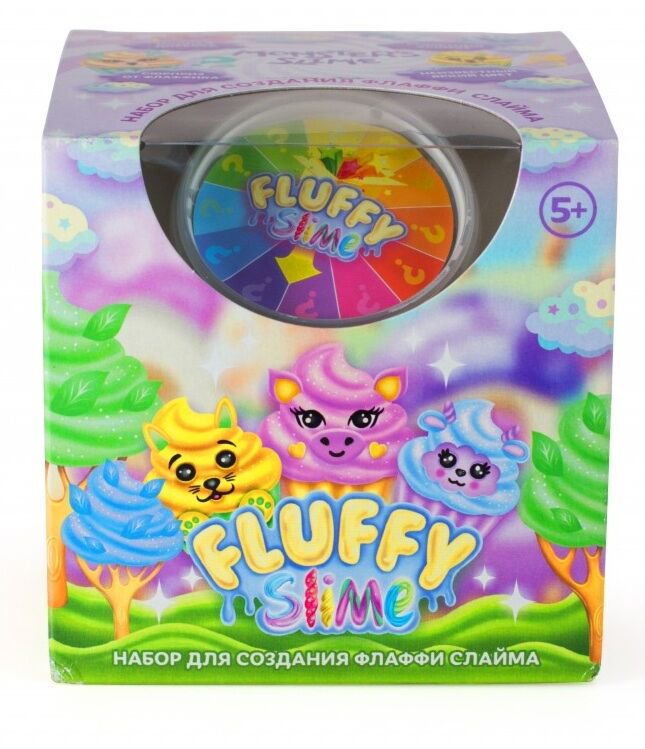 Набор для создания cлайма Monster's Slime  Fluffy SF001 купить,NaN
