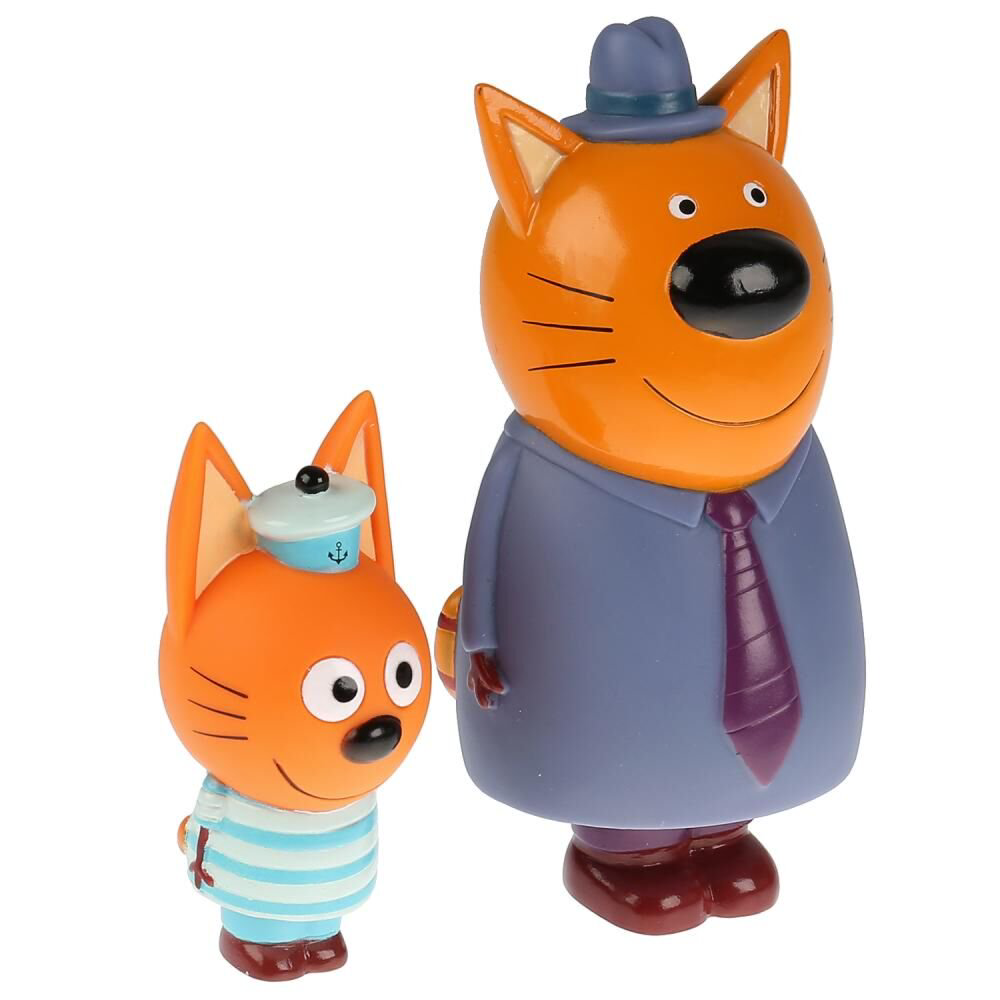 Игрушка для ванны  Три Кота  Папа и Коржик купить,NaN