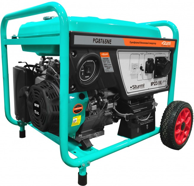 Генератор бензиновый Sturm! PG8765NE