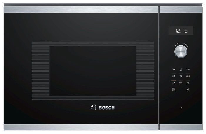 Микроволновая печь Bosch BFL524MS0 черная