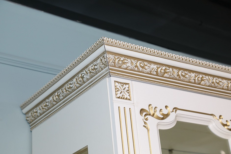 Шкаф-витрина Mebel Luxe Афина 6Д белый купить,NaN