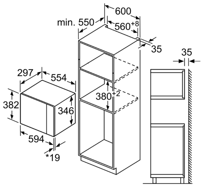 Микроволновая печь Bosch BFL524MS0 черная - ForteMarket Микроволновая печь Bosch BFL524MS0 черная купить,0