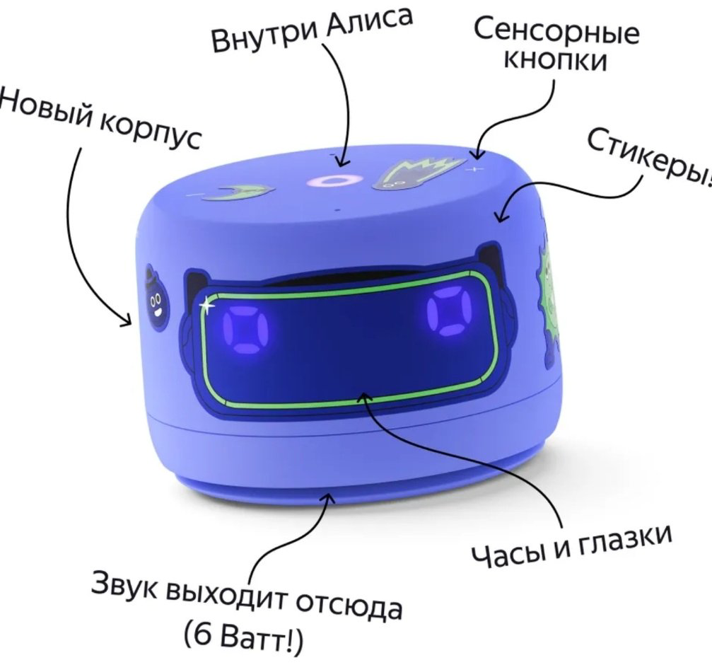 Умная колонка Яндекс Станция Лайт 2 YNDX-00026VIO фиолетовый купить,34990
