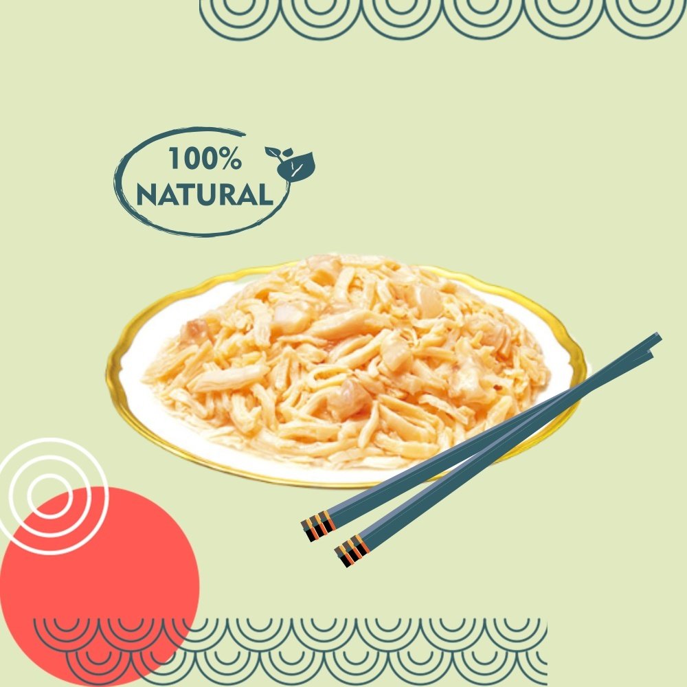 Корм INABA Teishibo Куриное филе с куриными хрящами в желе 80 г 1 шт