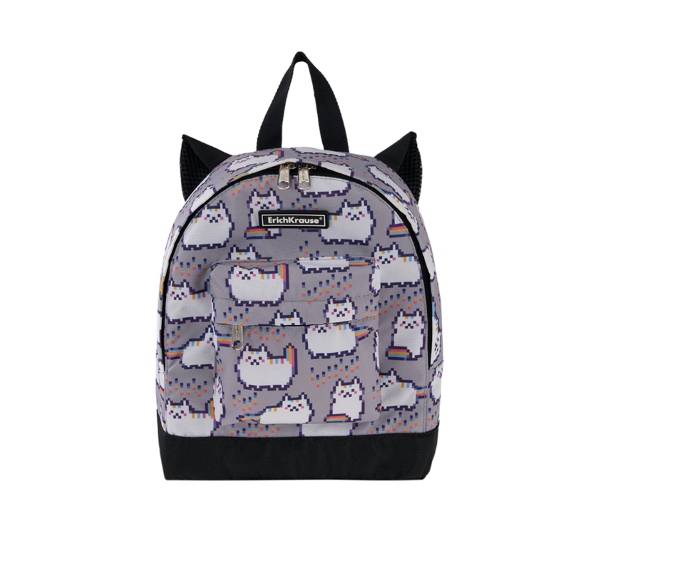 Рюкзак Erich Krause EasyLine Mini Animals 6L Pixel Cat купить,NaN