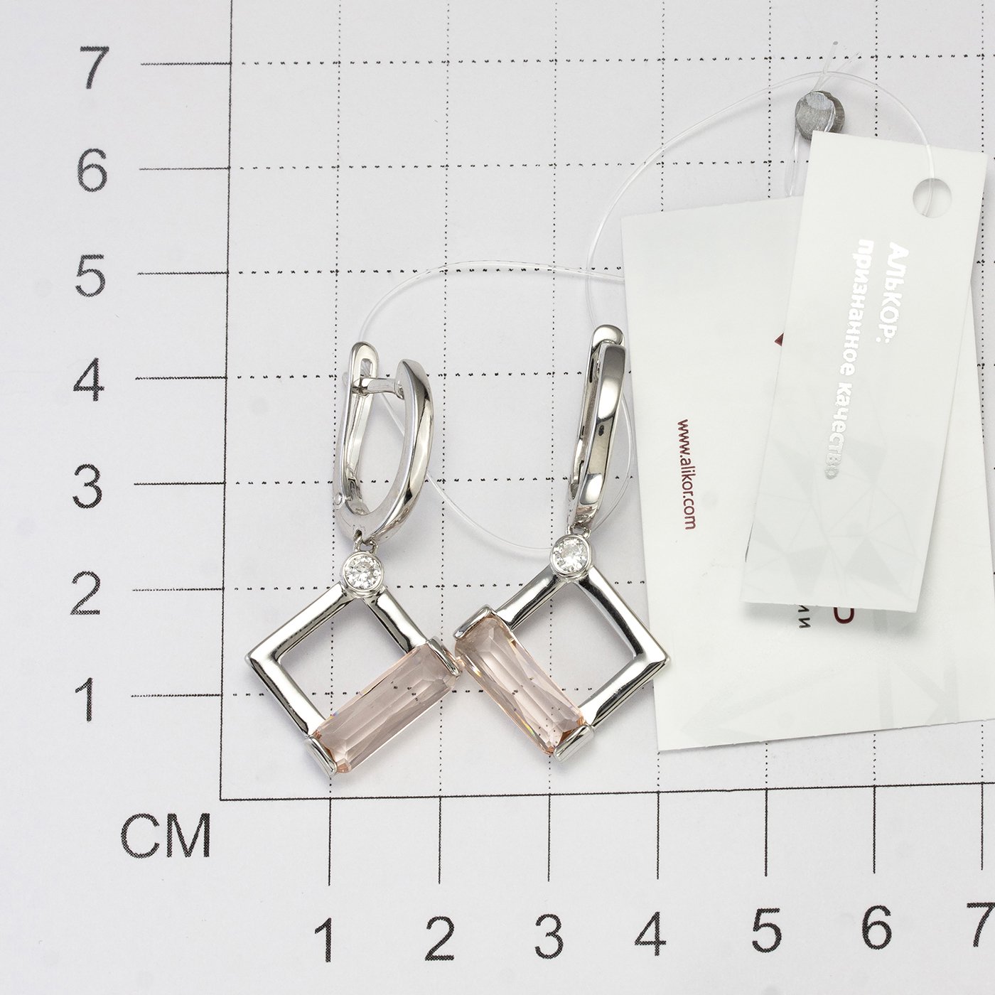 Серьги Алькор 02-3234_0ТМК-00 6,5гр. купить,NaN