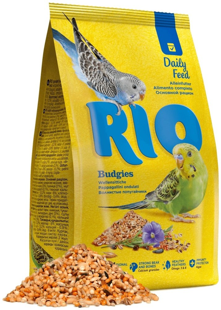 Корм RIO Budgies для волнистых попугаев 500 г