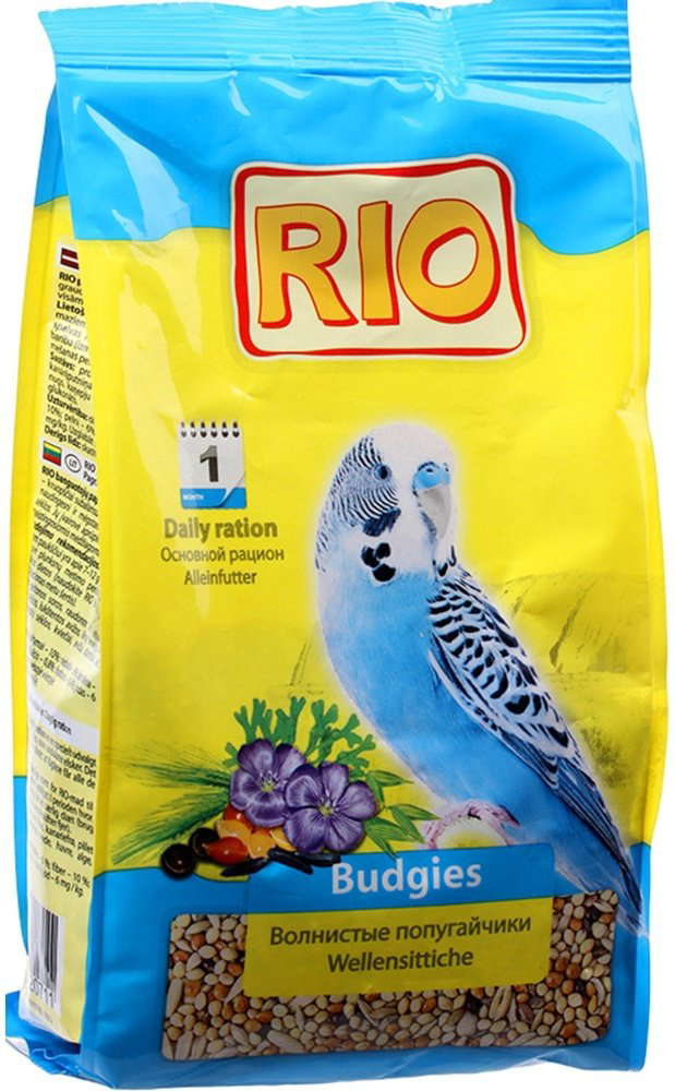 Корм RIO Budgies для волнистых попугаев 500 г купить,1300