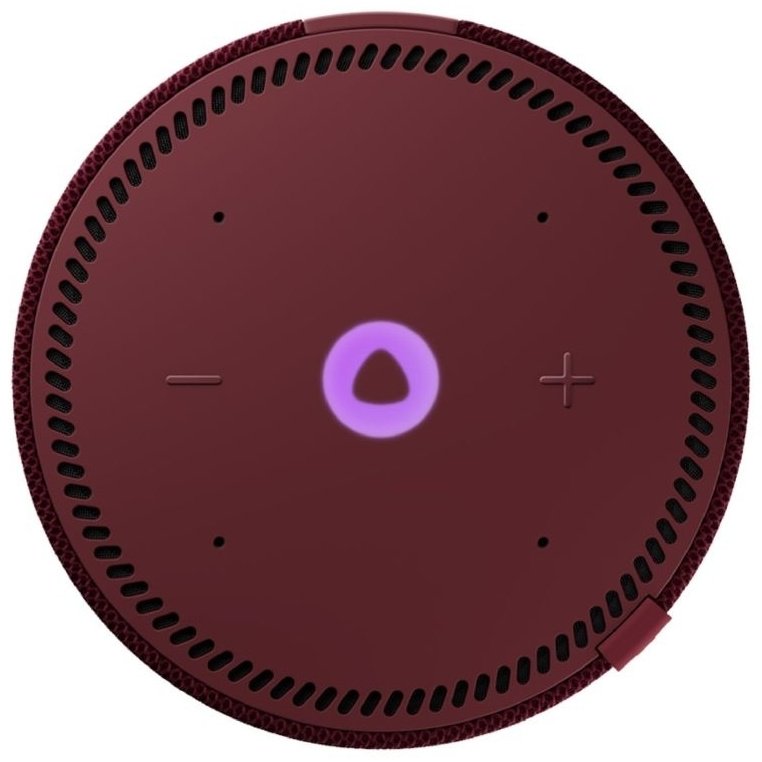 Умная колонка Яндекс Станция Мини с часами YNDX-00020 красный купить,NaN