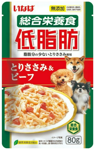 Корм INABA Teishibo Куриное филе с говядиной в желе 80 г 1 шт