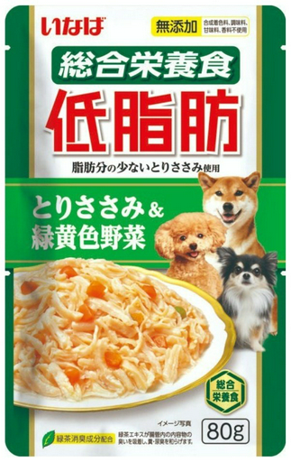 Корм INABA Teishibo Куриное филе с овощами в желе 80 г 1 шт