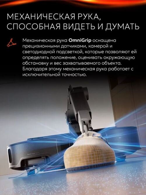 Робот-пылесос Roborock Saros Z70 RRE0R50 серый купить,1764688
