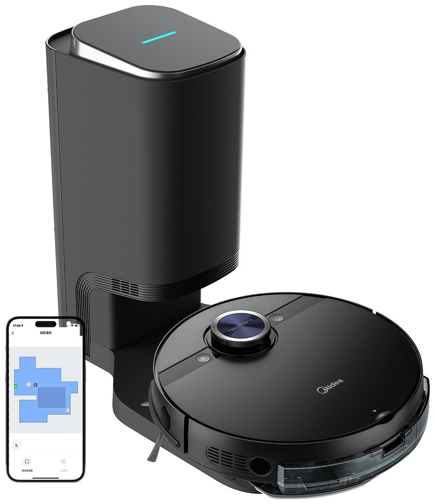 Робот-пылесос Midea S8+ черный