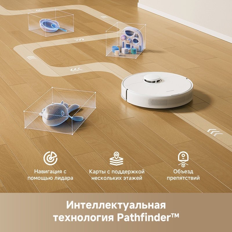 Робот-пылесос DREAME F10 RLF11SA белый купить,NaN