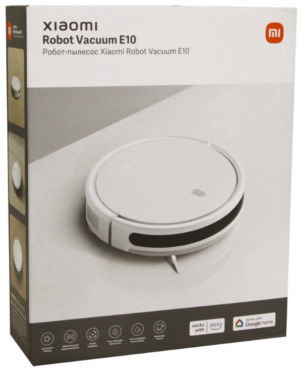 Робот-пылесос Xiaomi Robot Vacuum E10 B112 BHR6783EU белый, черный
