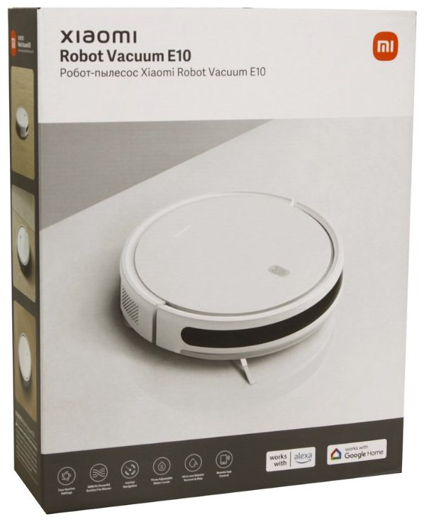 Робот-пылесос Xiaomi Robot Vacuum E10 B112 BHR6783EU белый, черный купить,NaN