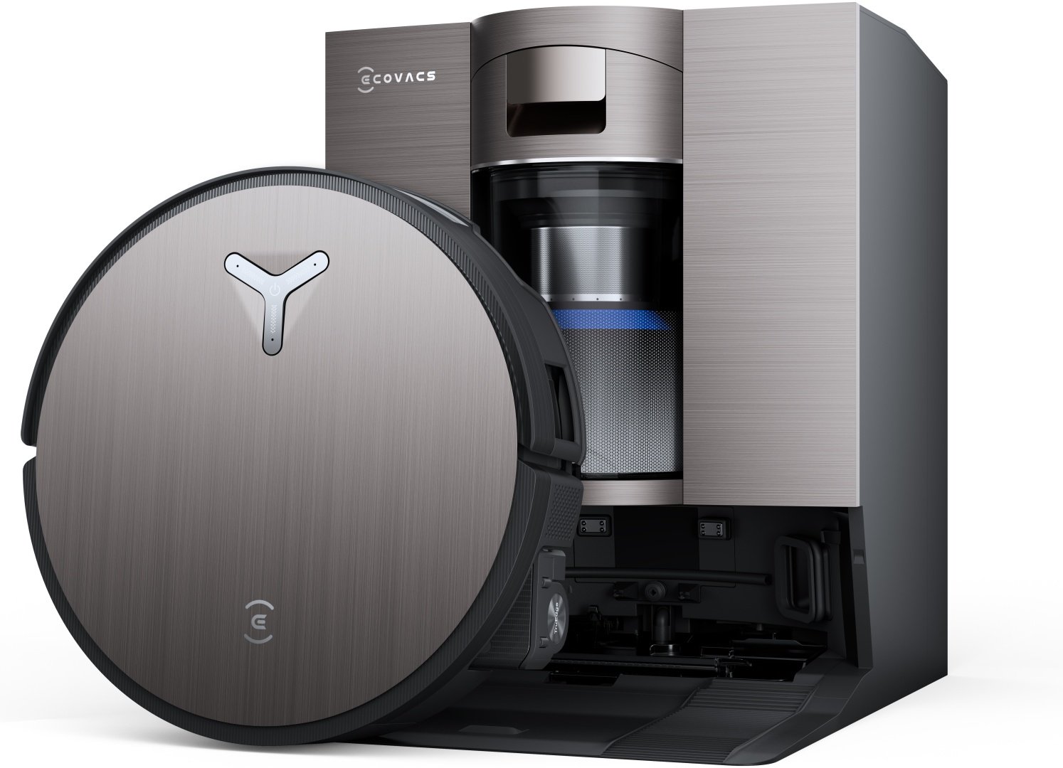 Робот-пылесос Ecovacs DEEBOT X11 OMNICYCLONE черный, серый купить,NaN