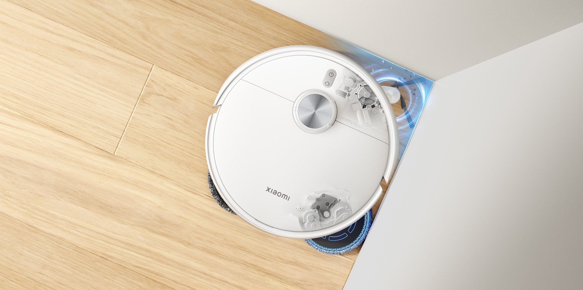 Робот-пылесос Xiaomi Robot Vacuum S40 Pro OV71GL белый