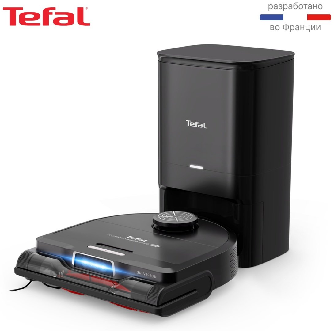 Робот-пылесос Tefal X-PLORER Serie 240+Animal &amp; Allergy RG9695WH черный купить,NaN