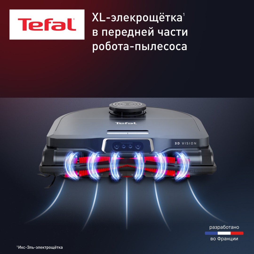 Робот-пылесос Tefal X-PLORER Serie 240+Animal &amp; Allergy RG9695WH черный купить,NaN