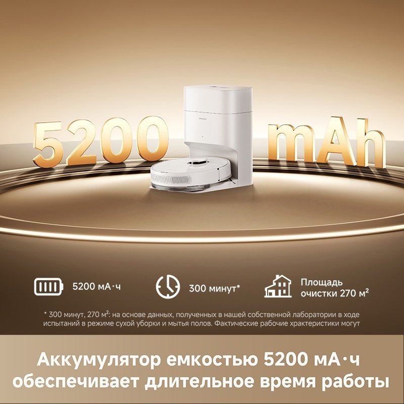 Робот-пылесос DREAME Robot Vacuum F10 Plus RLF11SE белый купить,NaN
