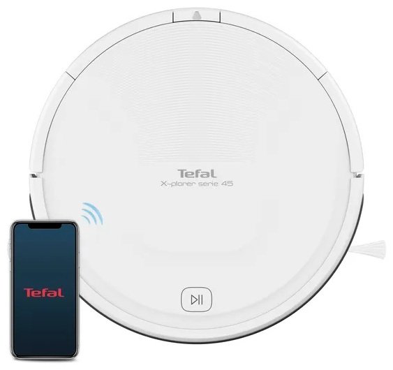 Робот-пылесос Tefal X-plorer Serie 45 RG8227WH белый - ForteMarket Робот-пылесос Tefal X-plorer Serie 45 RG8227WH белый купить,144990