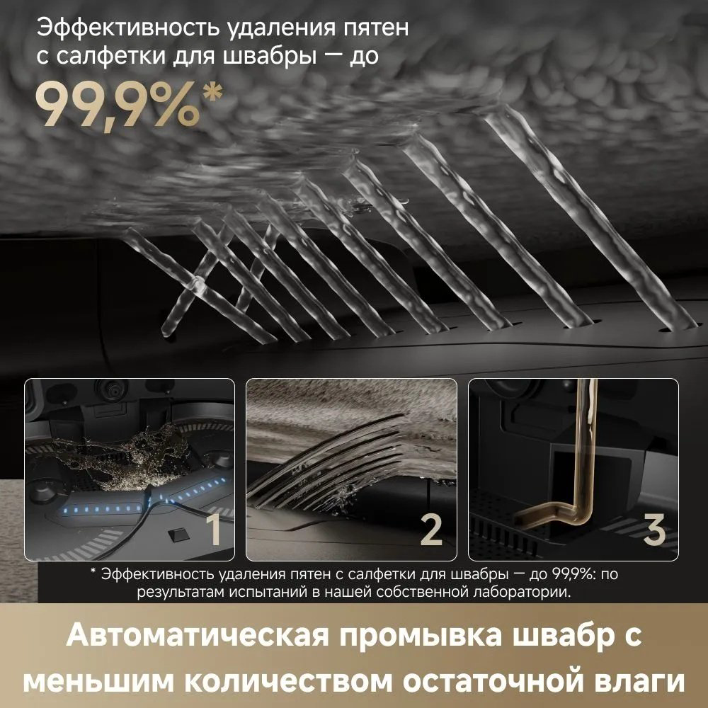 Робот-пылесос DREAME X50 Master черный купить,719990
