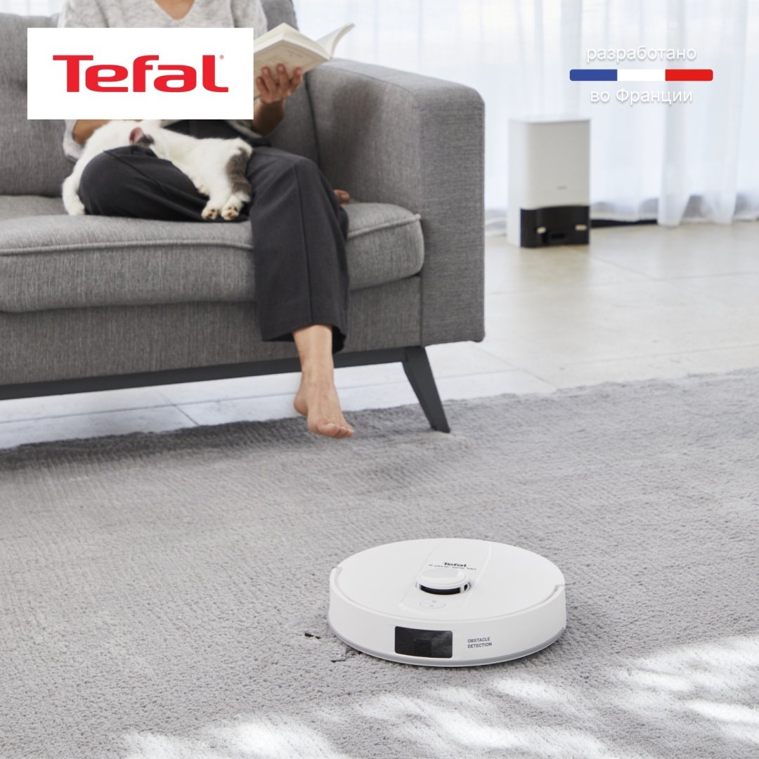 Робот-пылесос Tefal RG9197WH белый купить,NaN