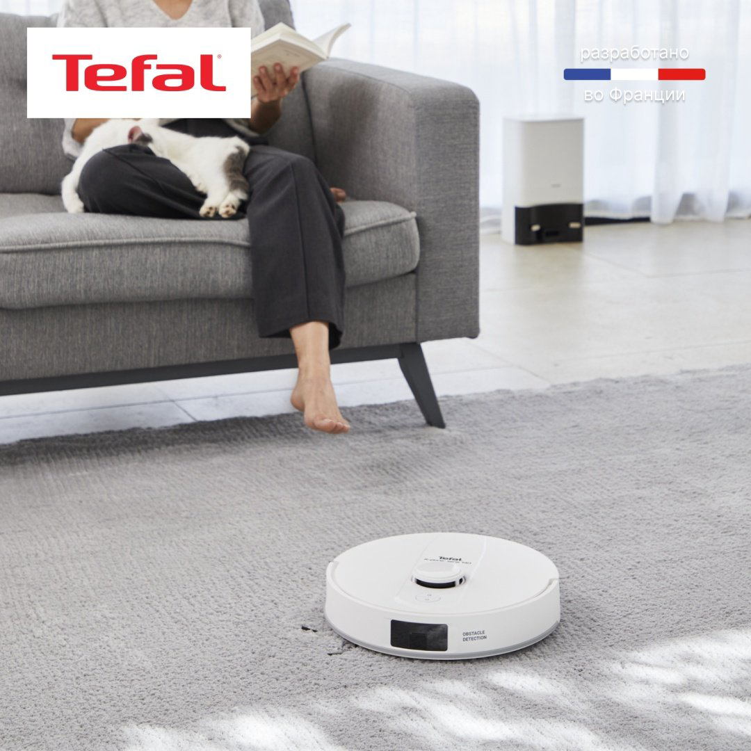 Робот-пылесос Tefal RG9197WH белый купить,NaN