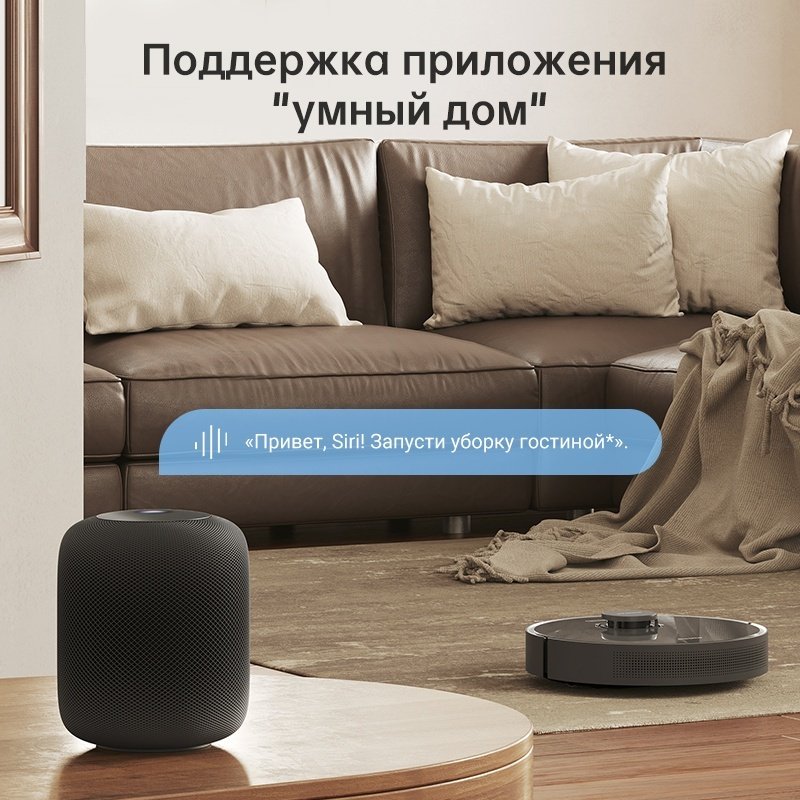 Робот-пылесос DREAME D10s Plus черный