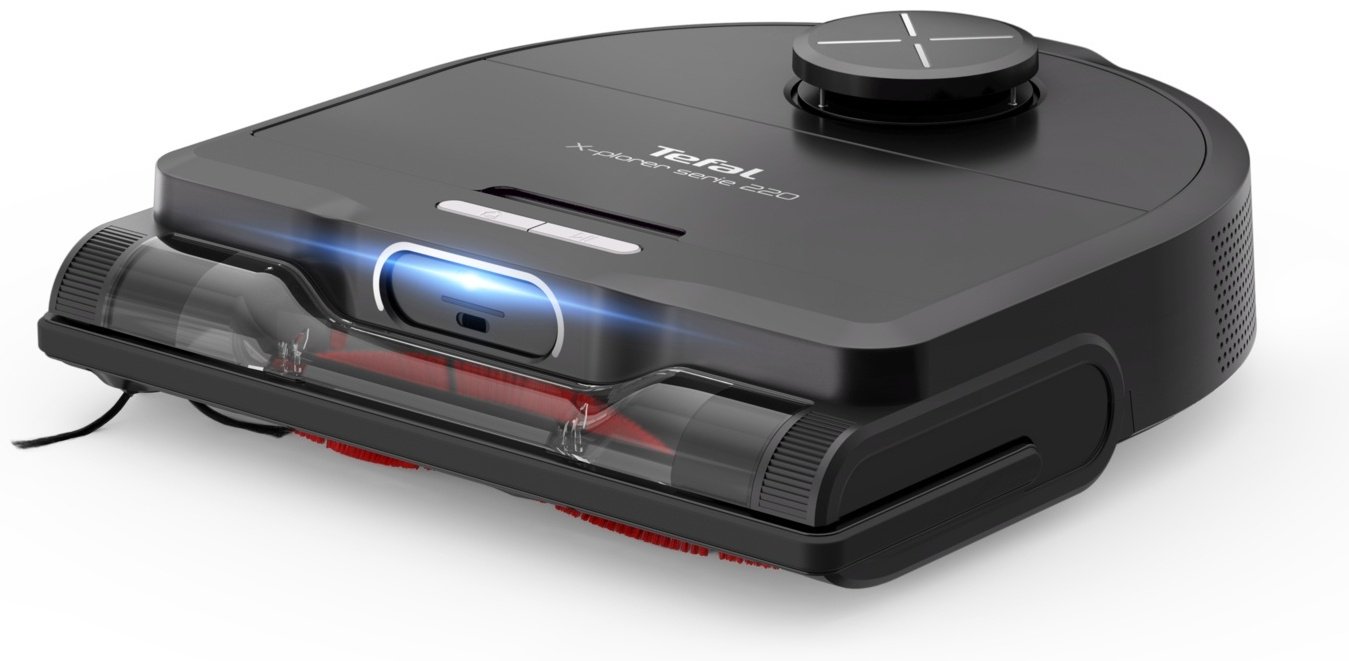 Робот-пылесос Tefal X-PLORER Serie 220 Animal &amp; Allergy RG9475WH черный купить,NaN