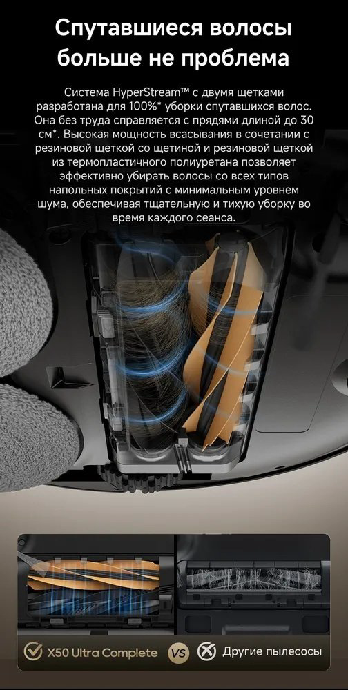 Робот-пылесос DREAME X50 Ultra Complete белый купить,NaN