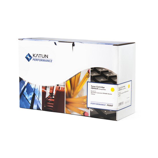 Картридж Katun CB402A желтый купить,NaN