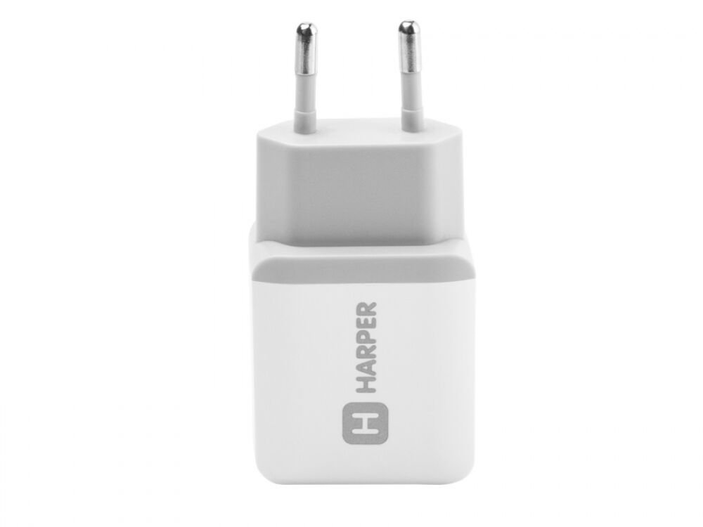 Сетевое зарядное устройство Harper Wch-8220 White купить,NaN