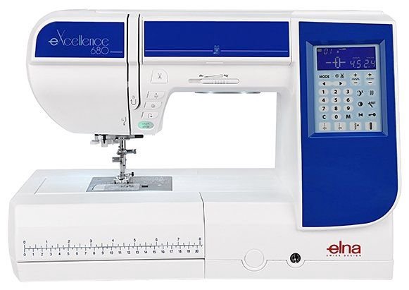 Швейная машина Elna Excellence 680 белая