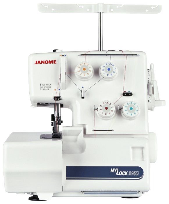 Оверлок Janome mylock 205D белый