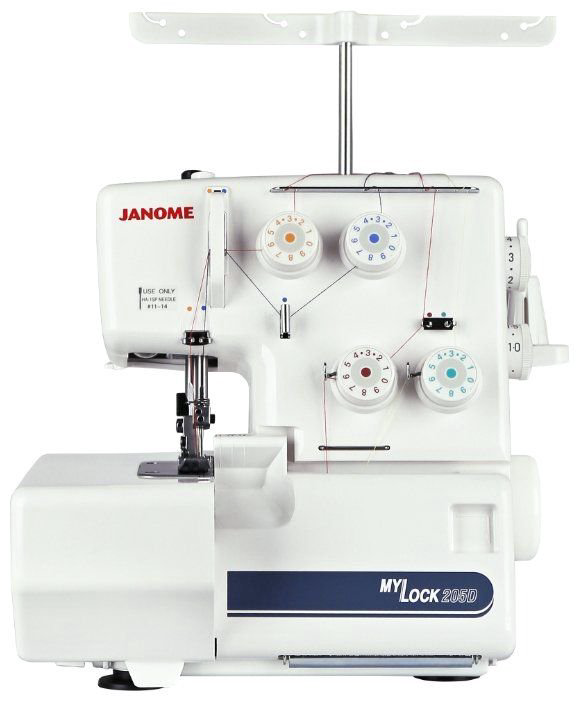 Оверлок Janome mylock 205D белый купить,NaN