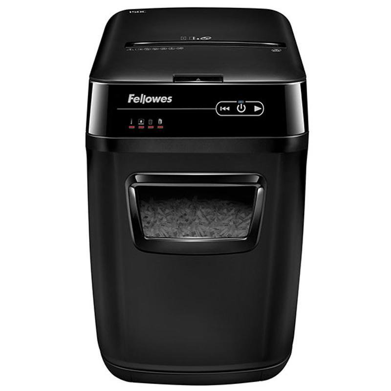 Шредер Fellowes AutoMax 150C черный купить,0