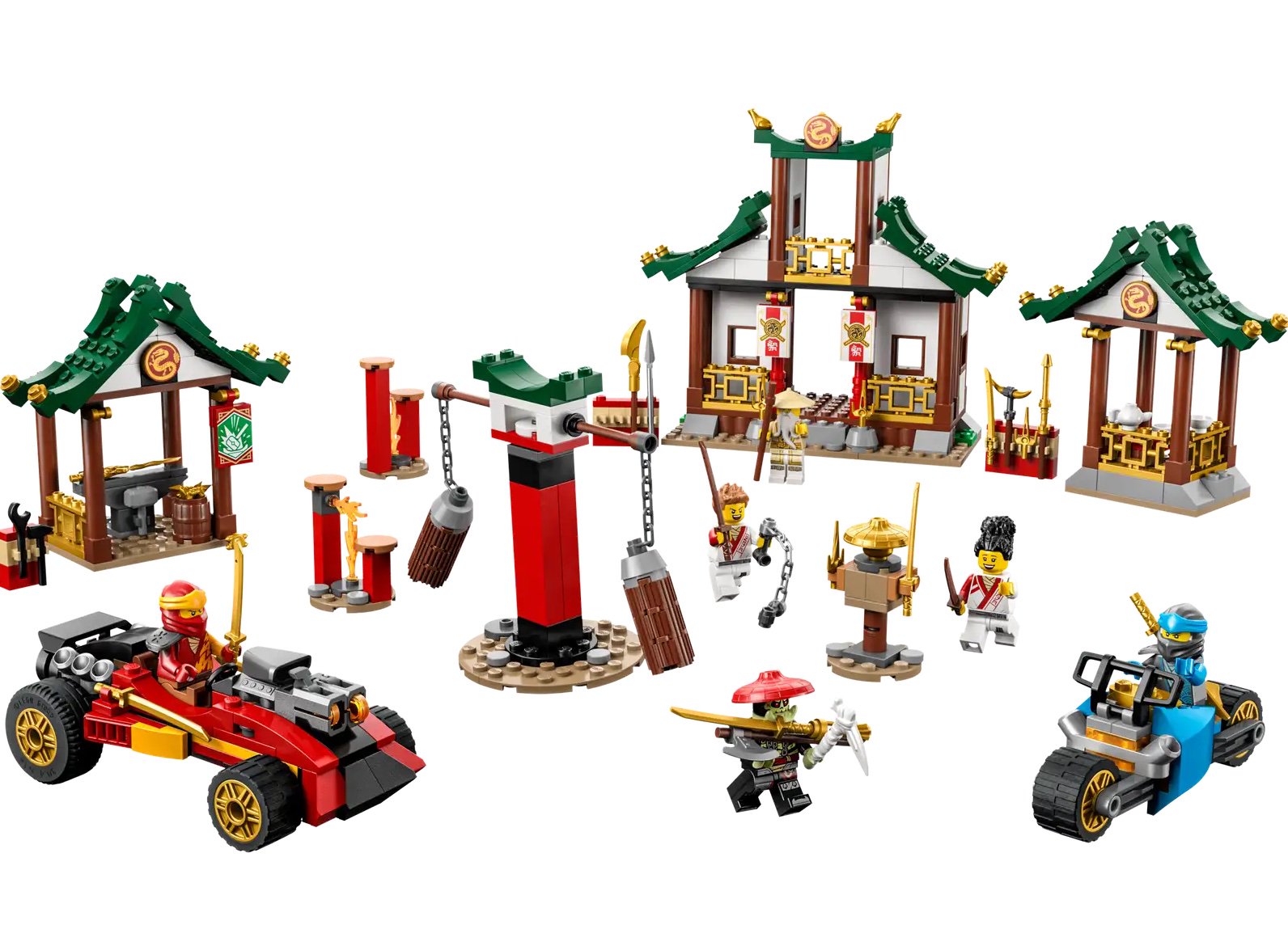Конструктор Lego Ninjago Тренировочная площадка ниндзя 71787 530 деталей