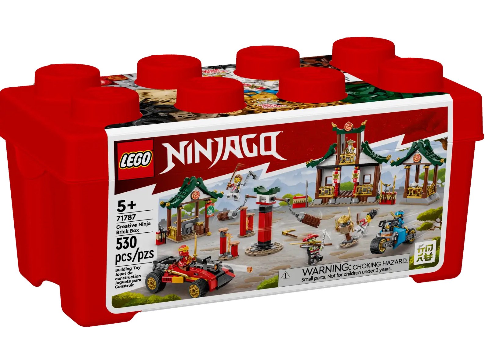 Конструктор Lego Ninjago Тренировочная площадка ниндзя 71787 530 деталей