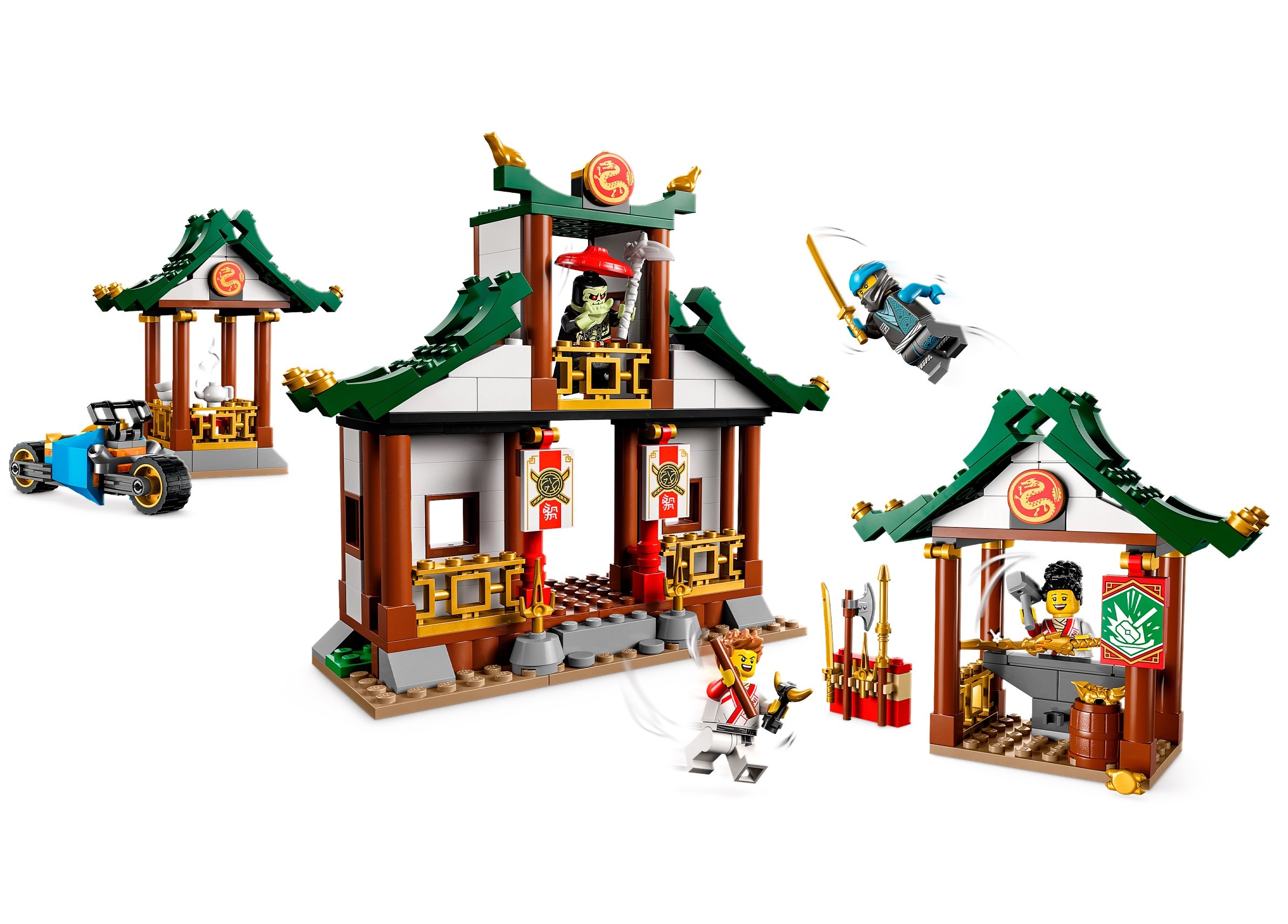 Конструктор Lego Ninjago Тренировочная площадка ниндзя 71787 530 деталей