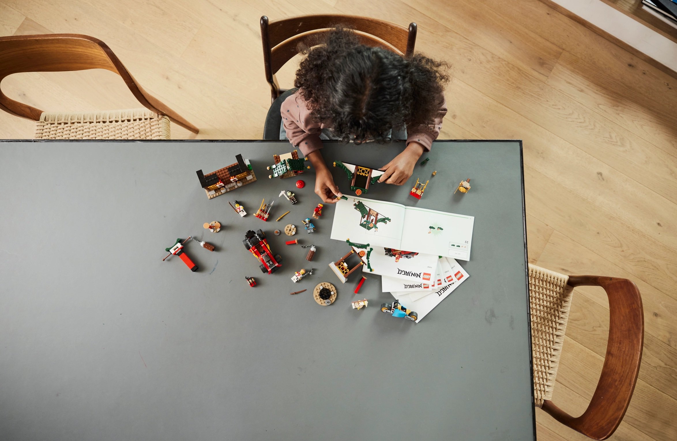 Конструктор Lego Ninjago Тренировочная площадка ниндзя 71787 530 деталей