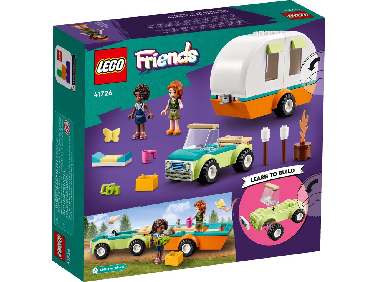 Конструктор Lego Friends Праздничный поход 41726 87 деталей купить,0