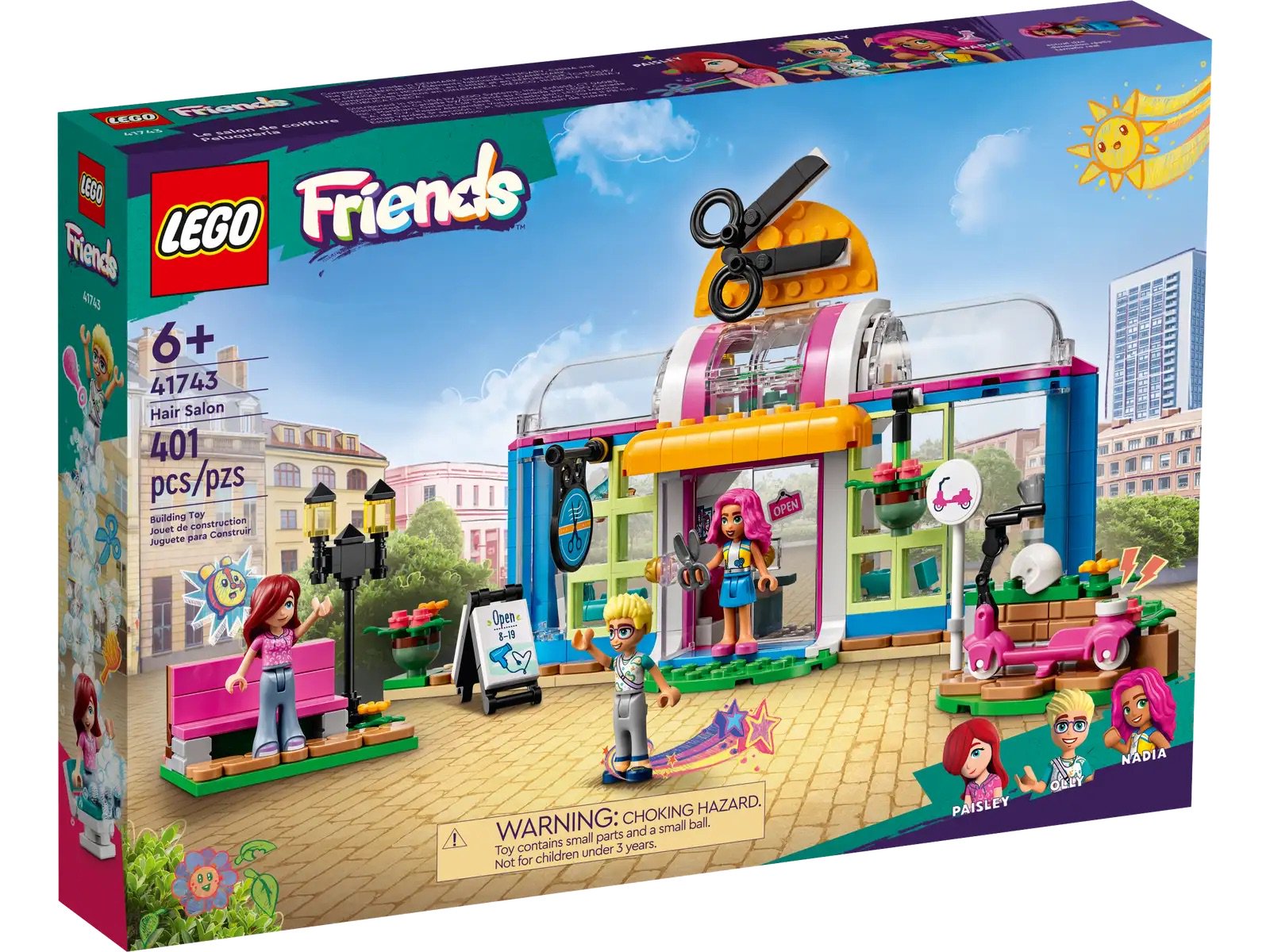 Конструктор Lego Friends Парикмахерская 41743 401 деталей купить,NaN