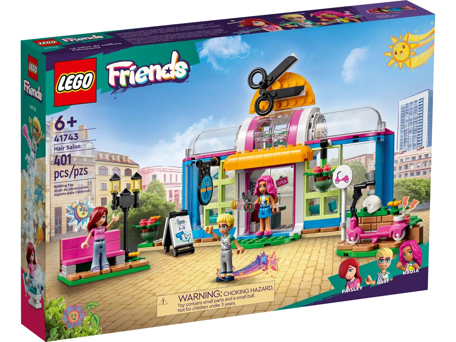 Конструктор Lego Friends Парикмахерская 41743 401 деталей купить,NaN