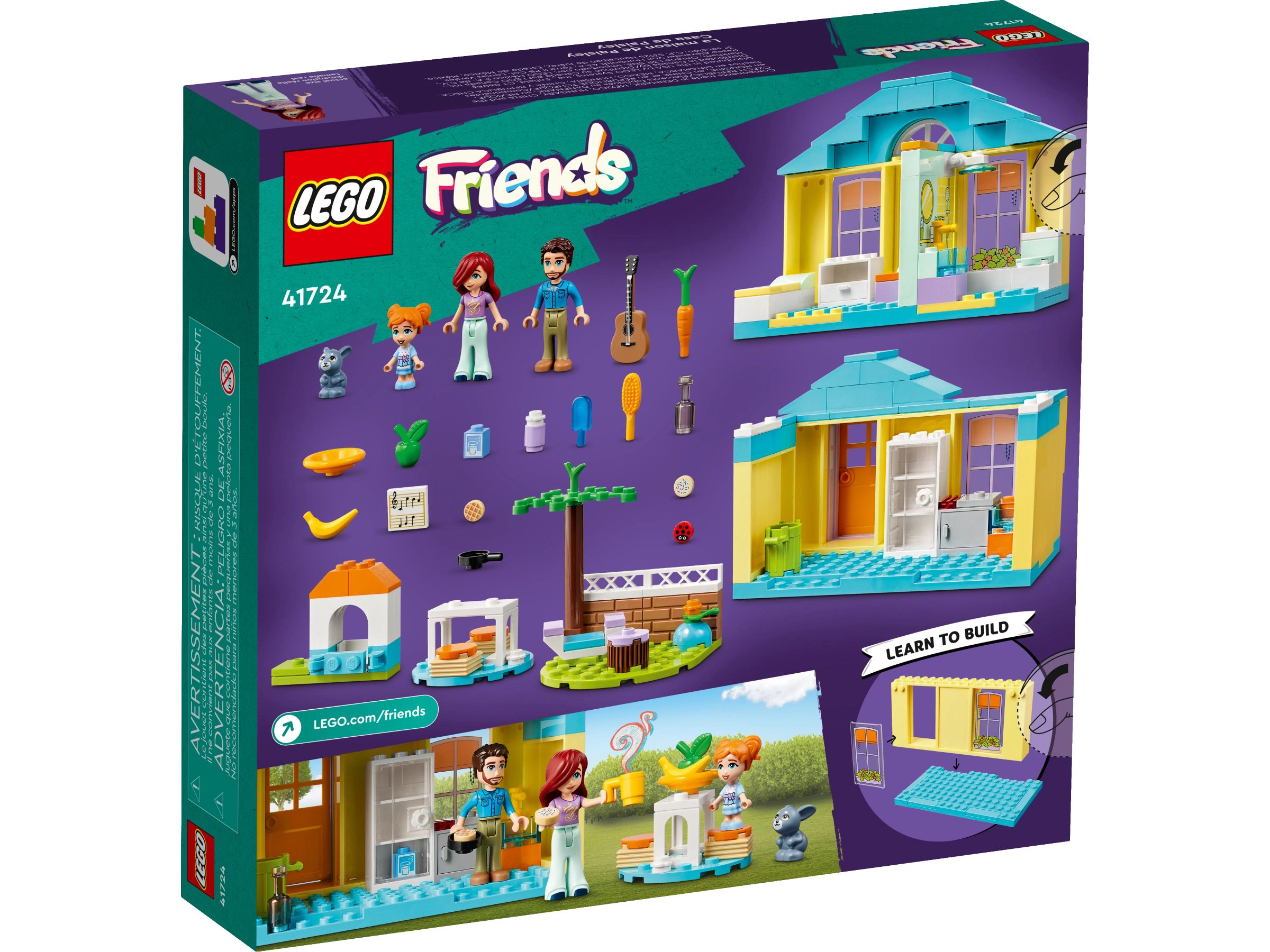 Конструктор Lego Friends Дом Пейсли 41724 185 деталей купить,NaN