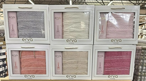 ERVA HOME полотенце AY-LIN 140x70 см 1 шт, хлопок
