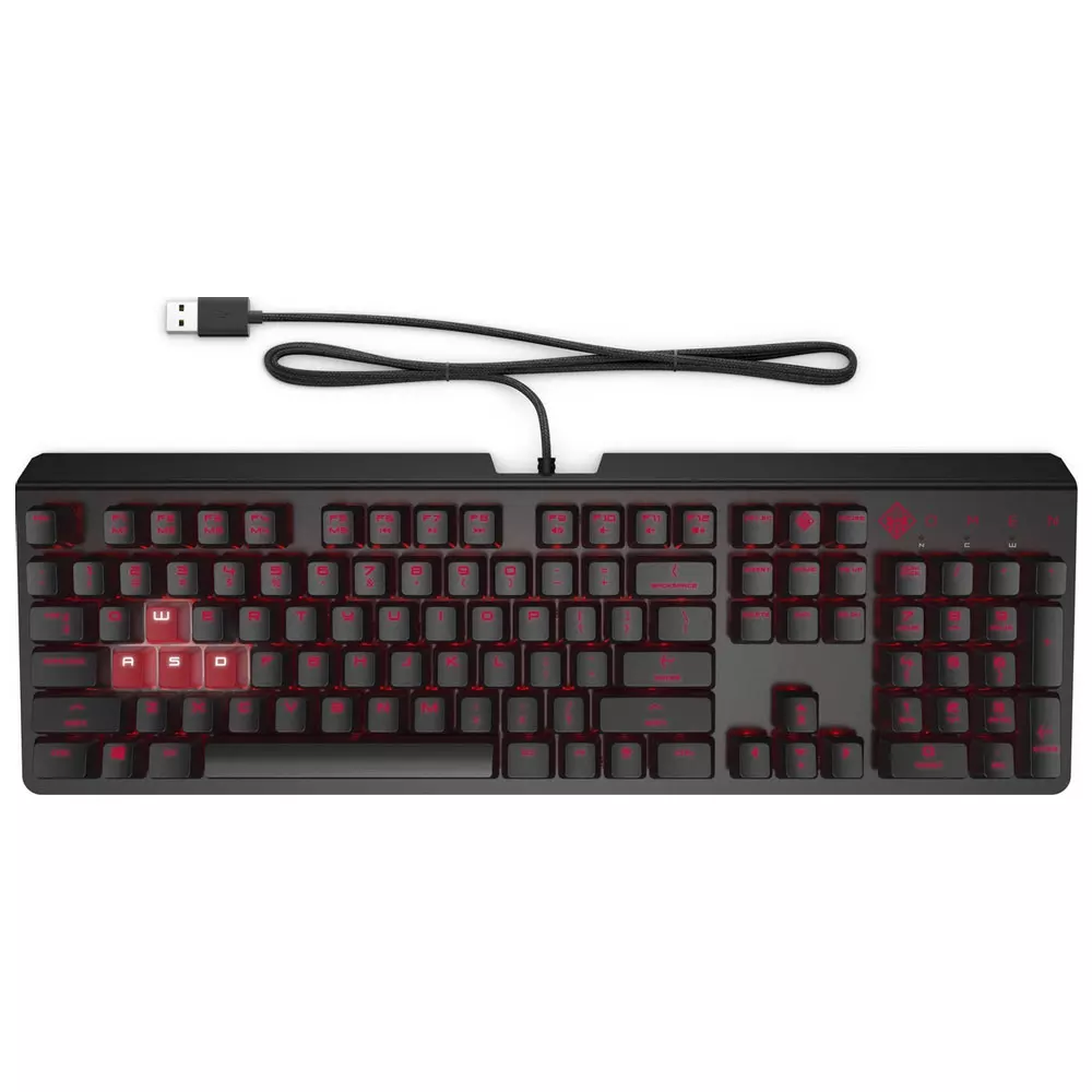 Клавиатура HP Omen Encoder 6YW75AA USB Brown купить,NaN