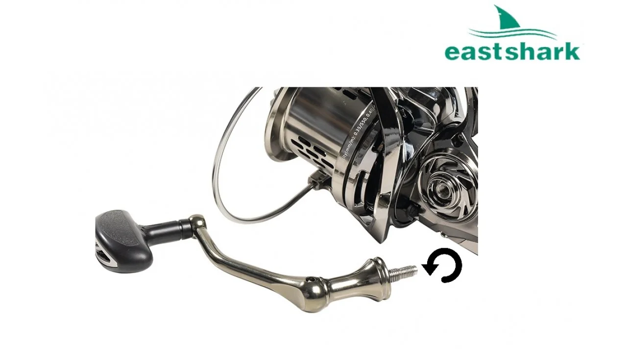 Катушка EastShark Gazer 9000 серебристая купить,NaN