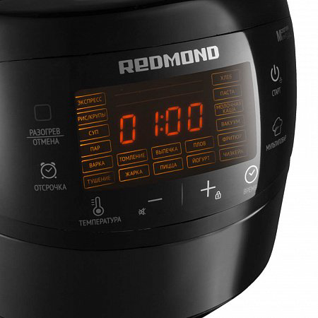  Мультиварка Redmond RMC-M96 черная купить,NaN